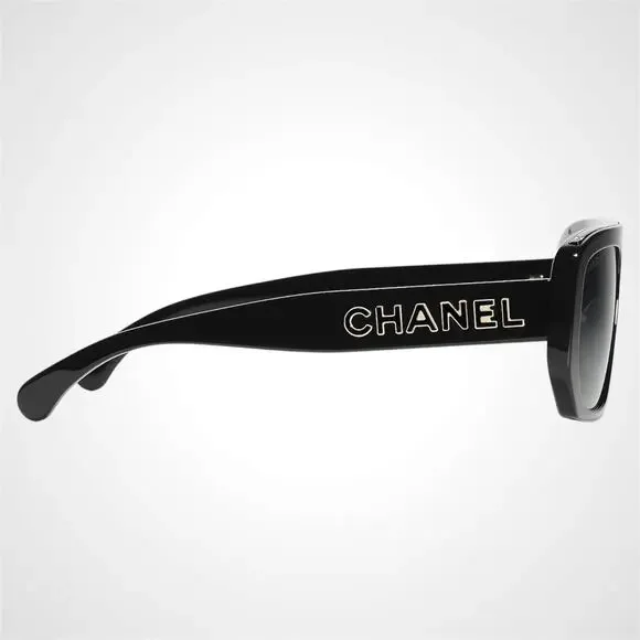 New CHANEL Sunglasses lack Shield Writing On Top 2026 Collection - Picture 3 of 5